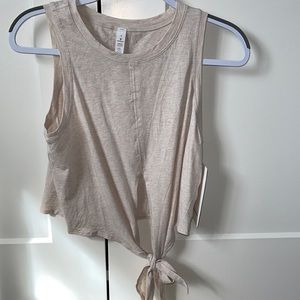 Lululemon time to restore tank beige